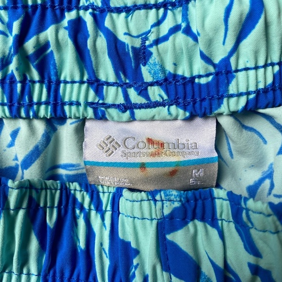 Columbia PFG Men's Blue Swim Trunks Size M - Picture 4 of 7